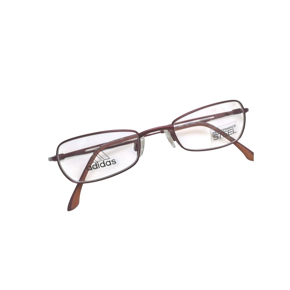 NEW Adidas Kids A 959 Red Steel Frame Glasses